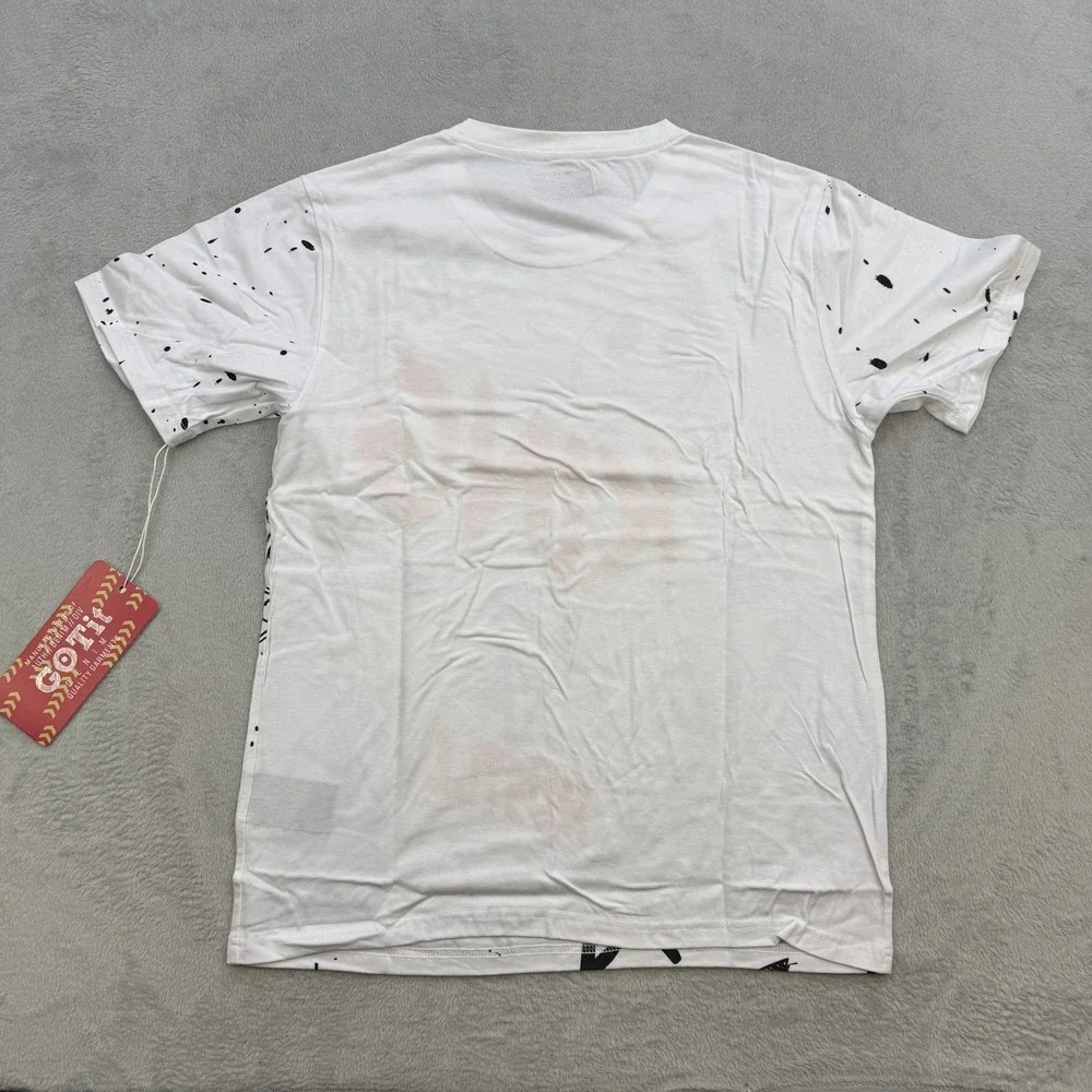 Waimea Graphic T Shirt Mens Small‎ White King Hustle Graffiti Streetwear Edgy